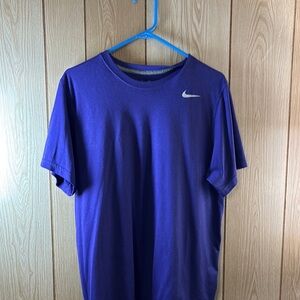 Nike Purple Short Sleeve Tees Athletic Wear